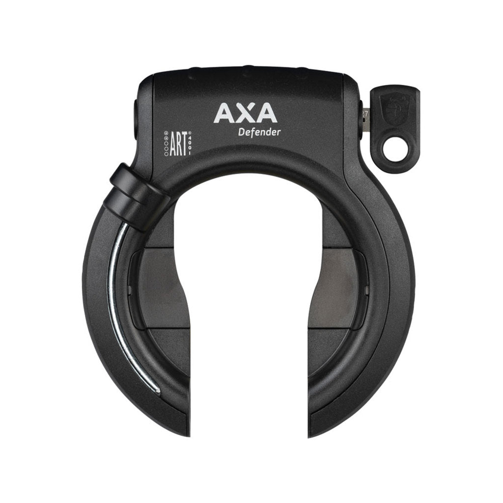 Ringslot Axa Defender Spatbord Bevestiging Zwart