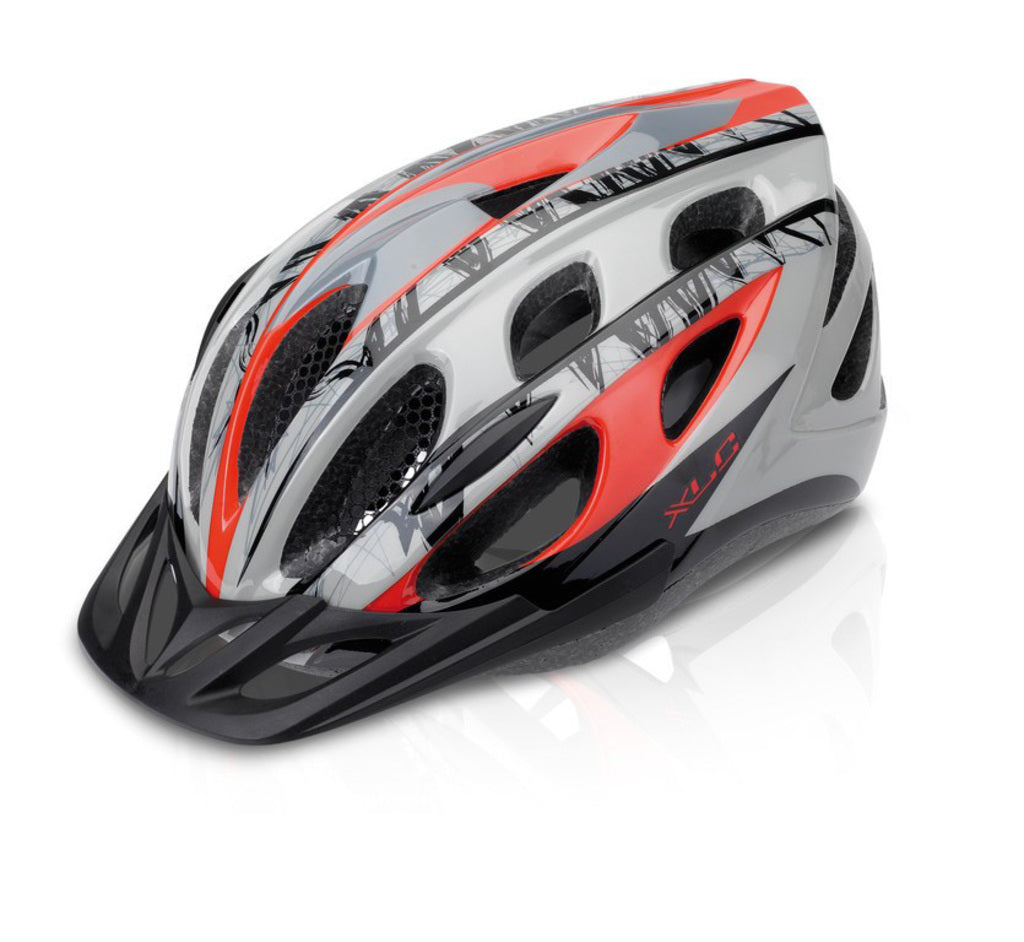 Fietshelm XLC Ethnic BH-C18 - Rood/Grijs