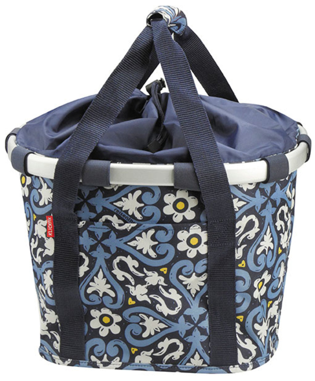 Mandtas KLICKfix Bikebasket - Floral - 15 Liter