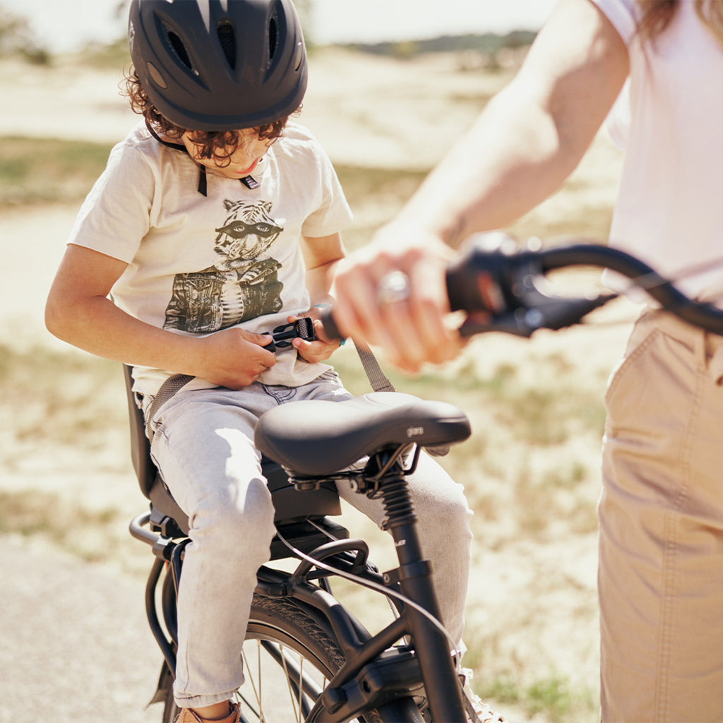 Achterzitje Urban Iki Junior - Bincho Black