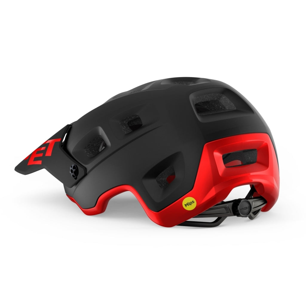 Fietshelm - MET - Terranova MIPS - Black/Red