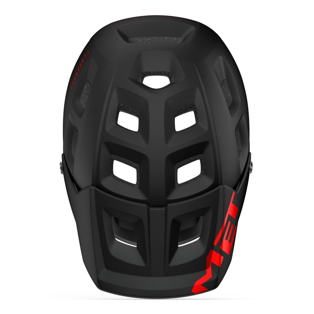 Fietshelm - MET - Terranova MIPS - Black/Red