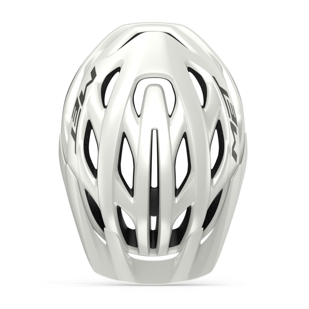 Fietshelm - MET Veleno MIPS - White Gray