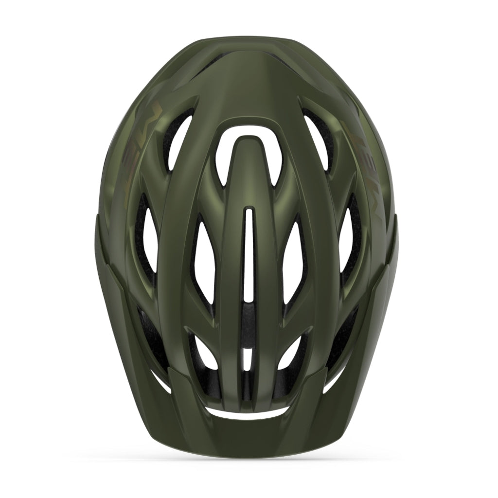 Fietshelm MET Veleno - Olive Iridescent