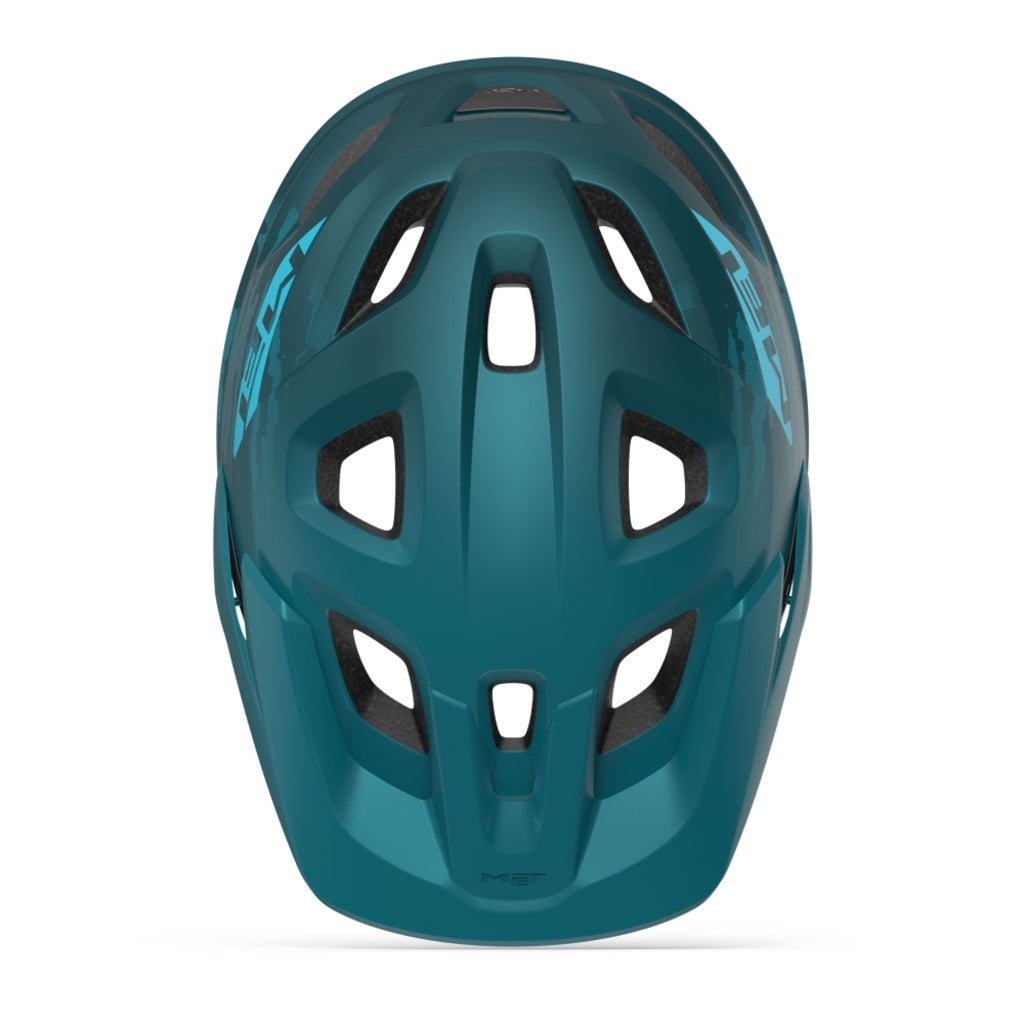 Fietshelm MET Echo MIPS - Petrol Blue