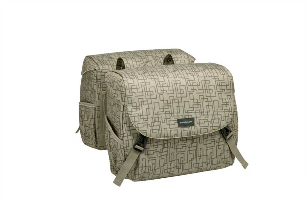 Dubbele-Fietstas-New-Looxs-Mondi-Joy-Double-38-Liter-Ivy-Walnut