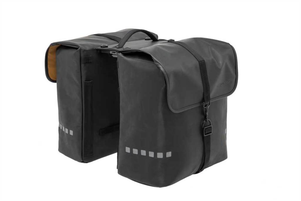 Dubbele-Fietstas-New-Looxs-Odense-Double-MIK-39-Liter-Black