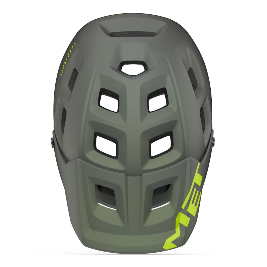 Fietshelm - MET - Terranova - Gray Lime