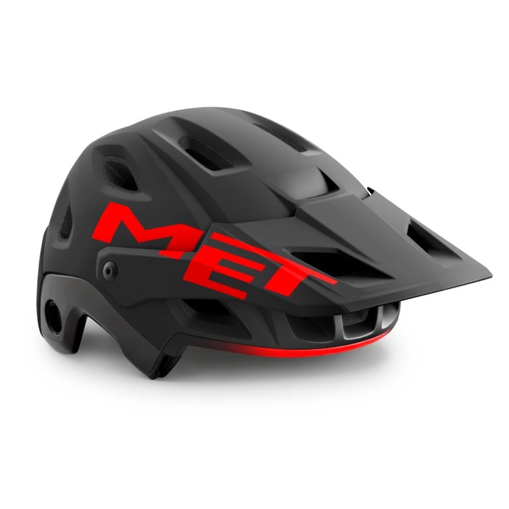 Fietshelm - MET Parachute MCR MIPS - Black/Red