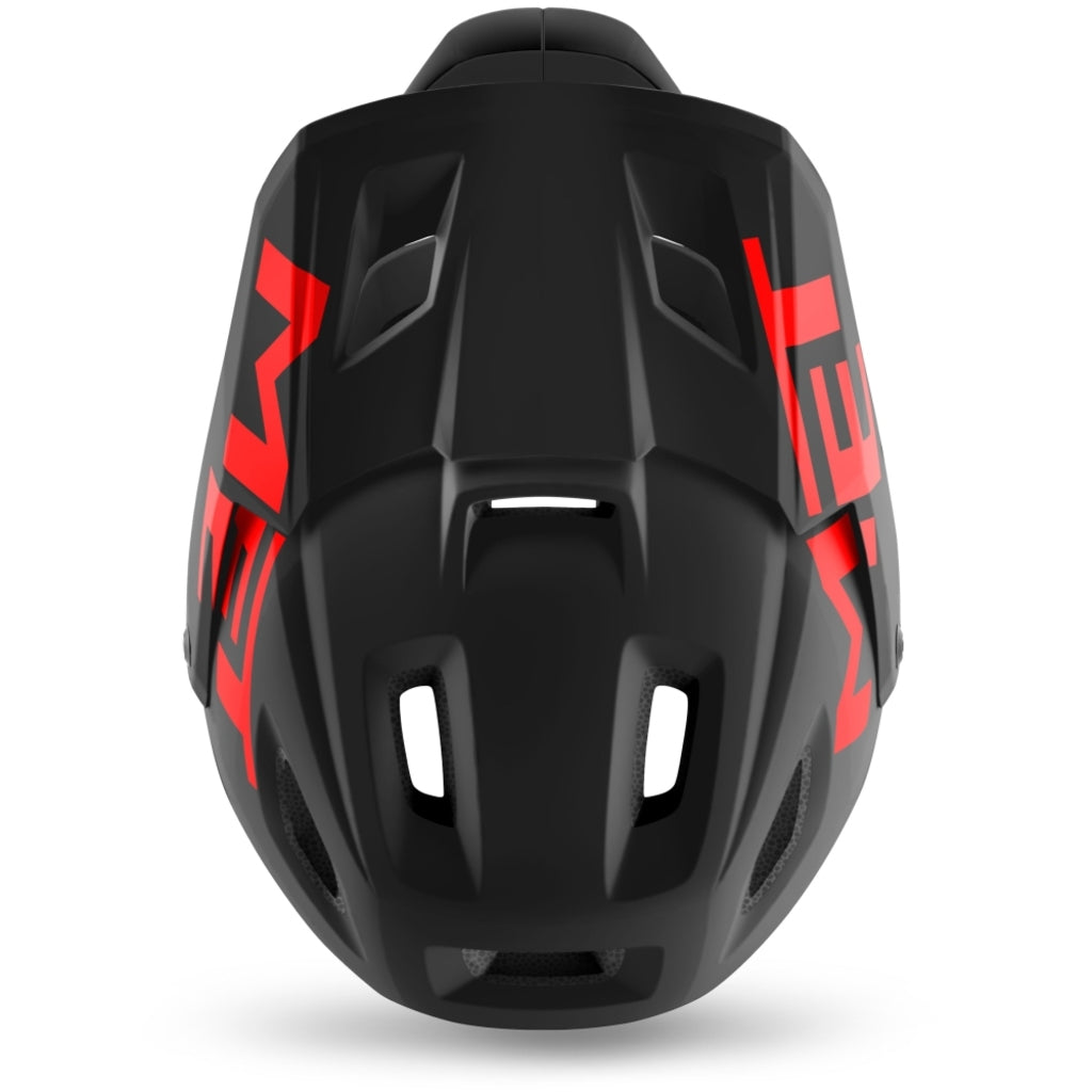 Fietshelm - MET Parachute MCR MIPS - Black/Red
