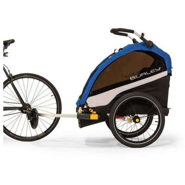 Burley Fietskar2 Kinderen Old School Blue