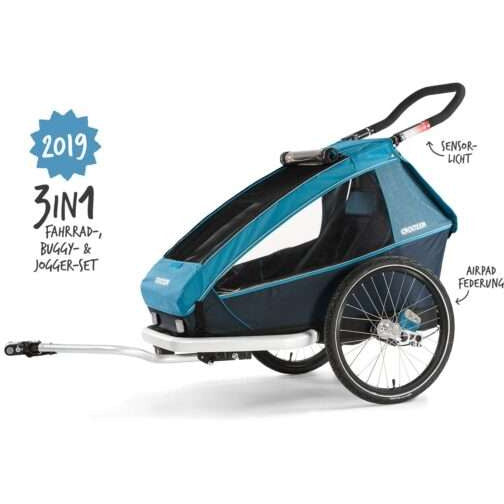 croozer-kid-plus-for-1-mit-fahrrad-buggy-und-jogger-set-modelljahr-2019-550x394