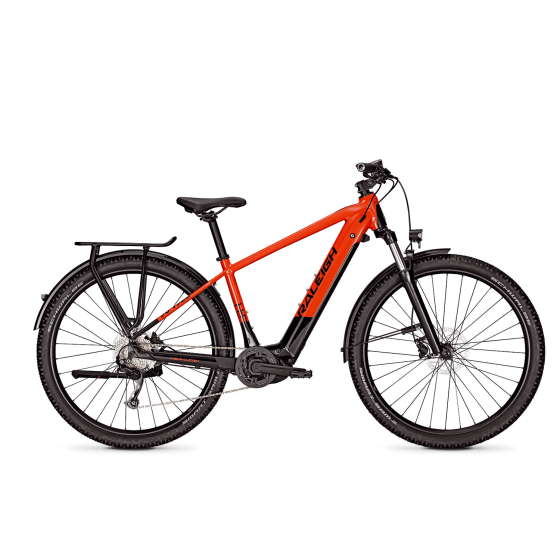 DUNDEE 9 29 inch Herenfiets Redorange/Magicblack glossy