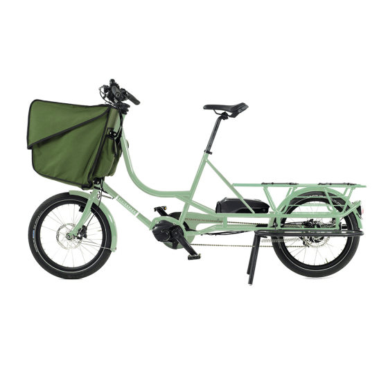 Bicicapace E-Justlong Bosch Elektrische Fiets - 28 inch - Lichtgroen