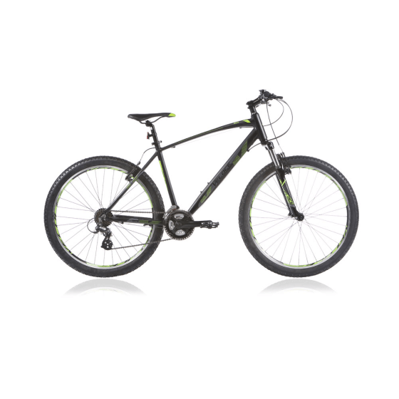 Mountainbike OUTRAGE 601 MTB 27,5 Inch Heer Antraciet-Groen