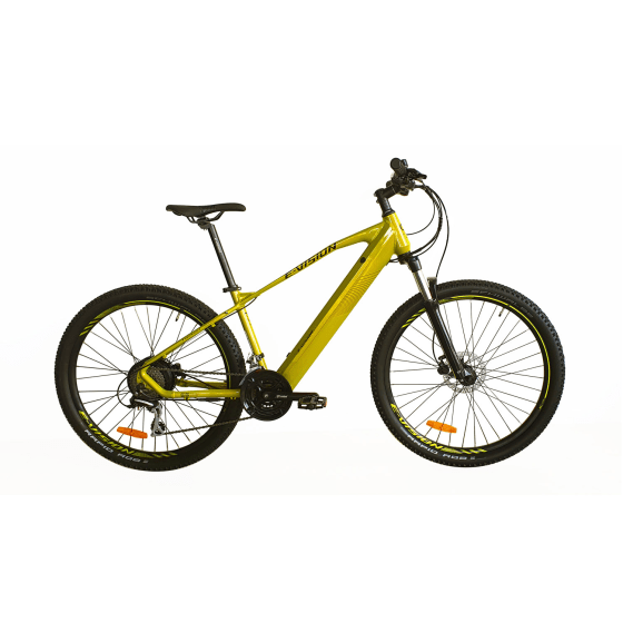 E-Vision TOURMALET 27,5 inch elektrische fiets met Bafang motor en Shimano versnellingen - Rood (beschikbaar in Framehoogtes van 40 cm, 44 cm en 48 cm)